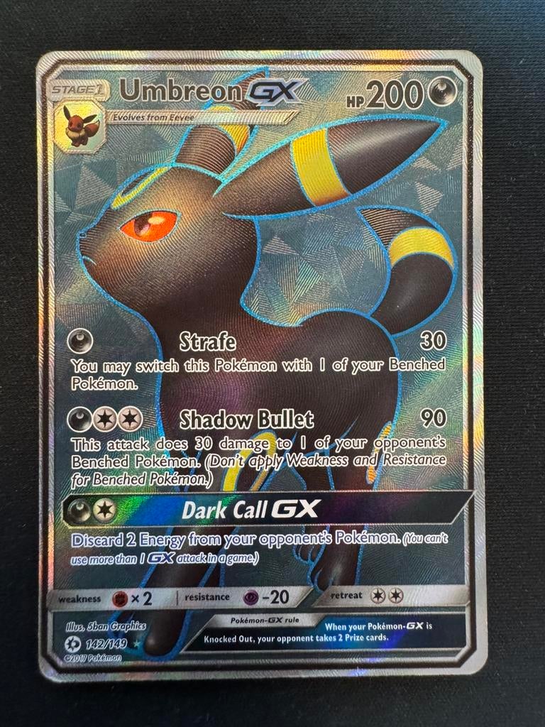 Umbreon GX, Ophalen, Zo goed als nieuw