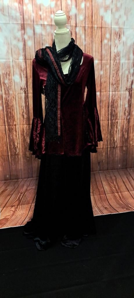 Jonkvrouw, Ophalen of Verzenden, Zo goed als nieuw, Maat 46/48 (XL) of groter, Galajurk