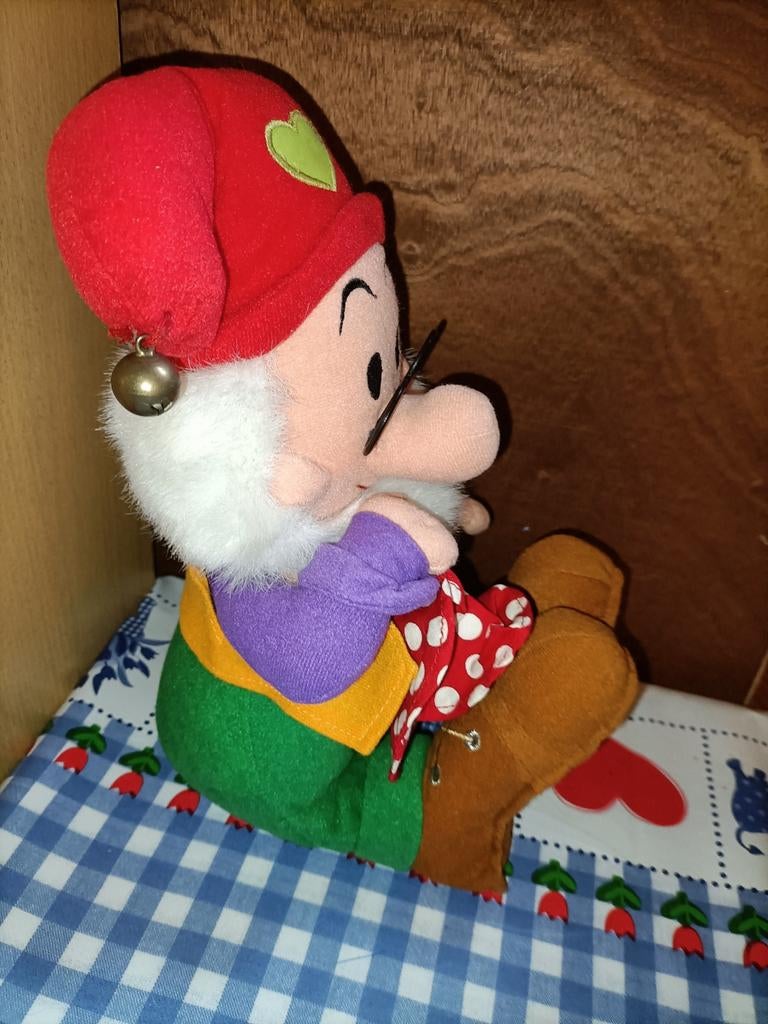 Kabouter Plop knuffel 30 cm groot Nicotoy, Ophalen of Verzenden, Zo goed als nieuw, Overige typen