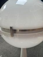 Vintage Space Age Vloerlamp - Wit Bol Design, Ophalen of Verzenden, Gebruikt, Kunststof, 100 tot 150 cm