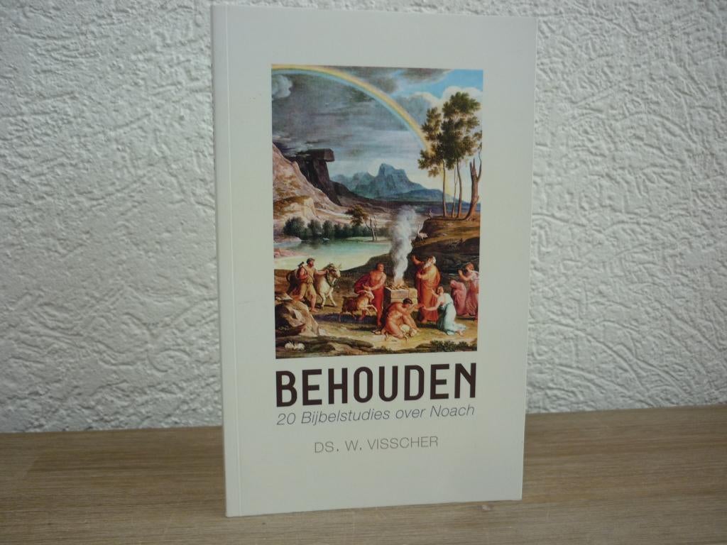 Ds. W. Visscher - Behouden - 20 Bijbelstudies over Noach, Boeken, Ophalen of Verzenden, Gelezen, Christendom | Protestants