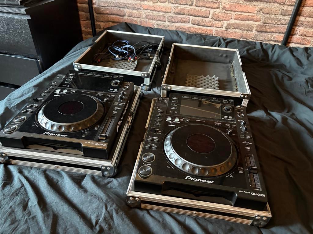 Pioneer CDJ 2000 - Professionele DJ-speler 2x, Ophalen of Verzenden, Gebruikt, Draaitafel, Pioneer