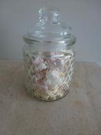 2 Snoeppotjes, Voorraadpot, Ophalen of Verzenden, Nieuw, Glas