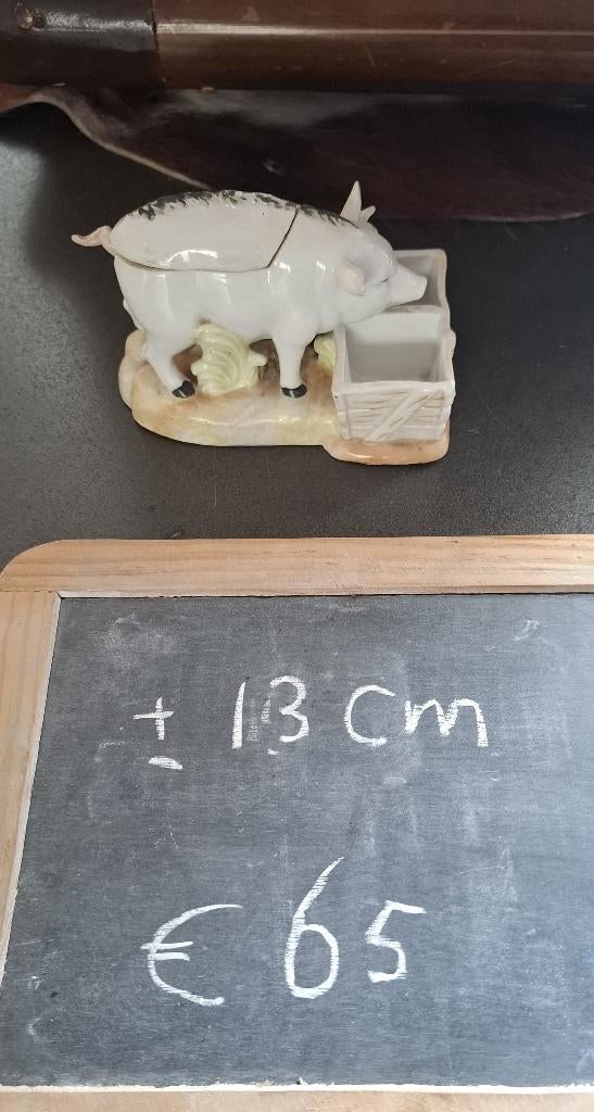 5. konijn Michel Caugant heupgewricht schaap varken, Antiek en Kunst, Ophalen of Verzenden