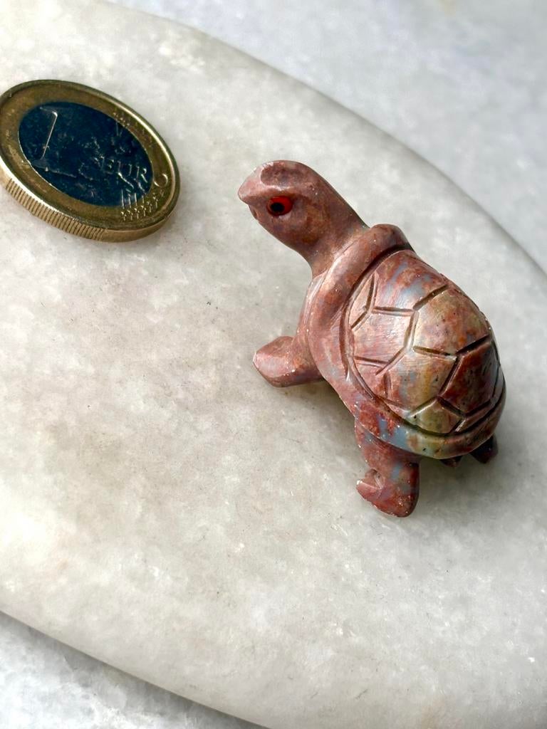 Jaspis schildpad nr 441, Ophalen of Verzenden