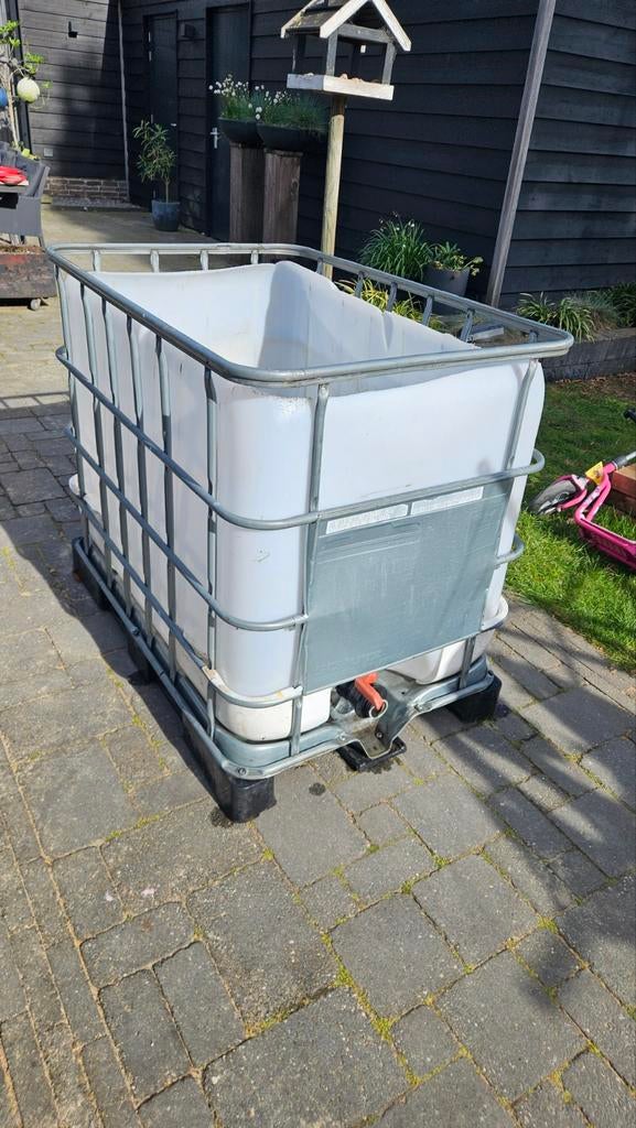 IBC krat 1000 liter, 150 liter of meer, Ophalen