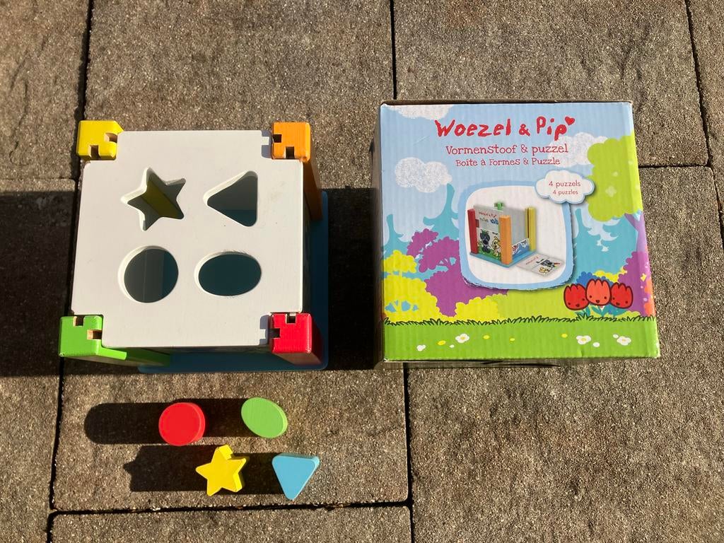 Woezel & Pip Vormenstoof & Puzzel, Ophalen of Verzenden, Zo goed als nieuw, Puzzelen