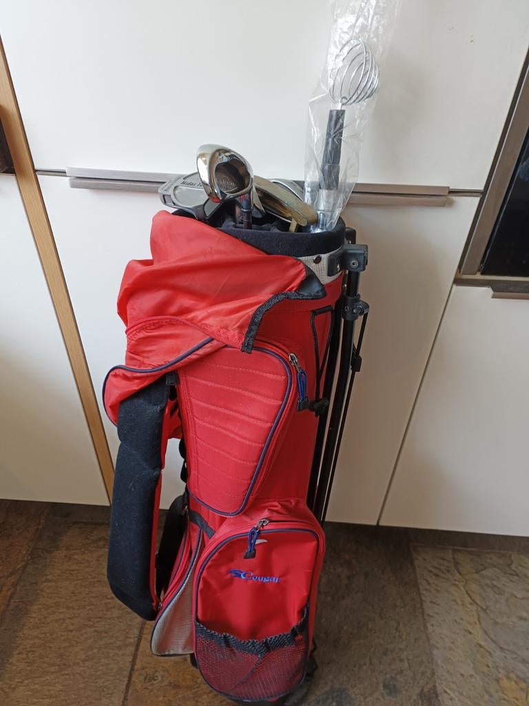 **Cougar** Golftas inclusief clubs, Ophalen, Gebruikt, Set