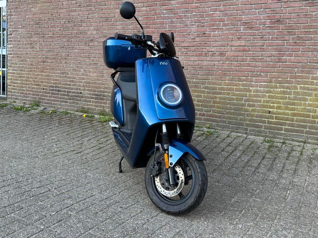 Nette NIU NQi Sport Scooter - Blauw, Ophalen, Zo goed als nieuw, Overige typen, Overige merken