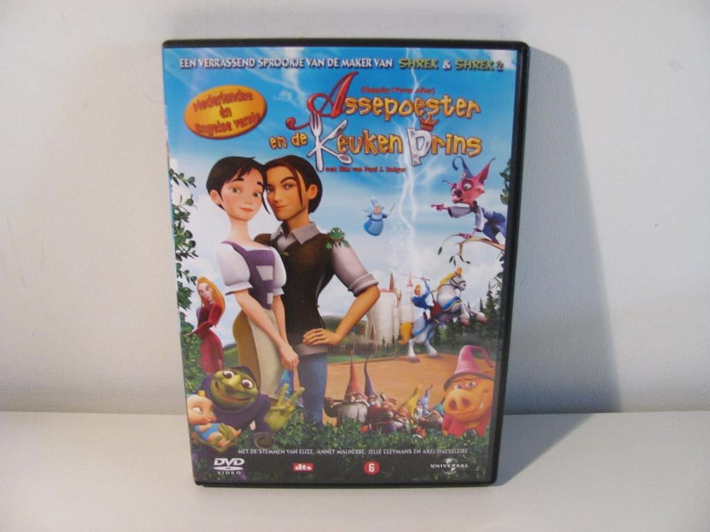 Assepoester en de Keuken Prins DVD / Film, Vanaf 6 jaar, Ophalen of Verzenden, Gebruikt, Amerikaans