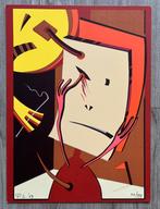 Zeefdruk Pim Leefsma - Uitgekeken, Verzenden