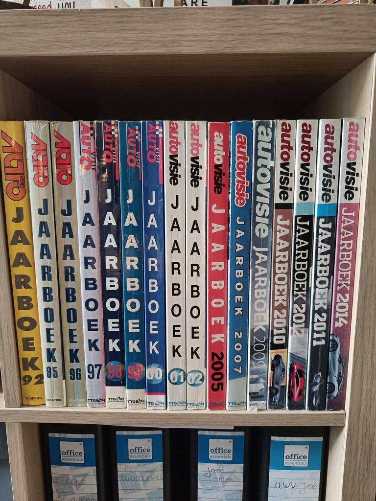 Autovisie jaarboeken, Ophalen of Verzenden, Gelezen