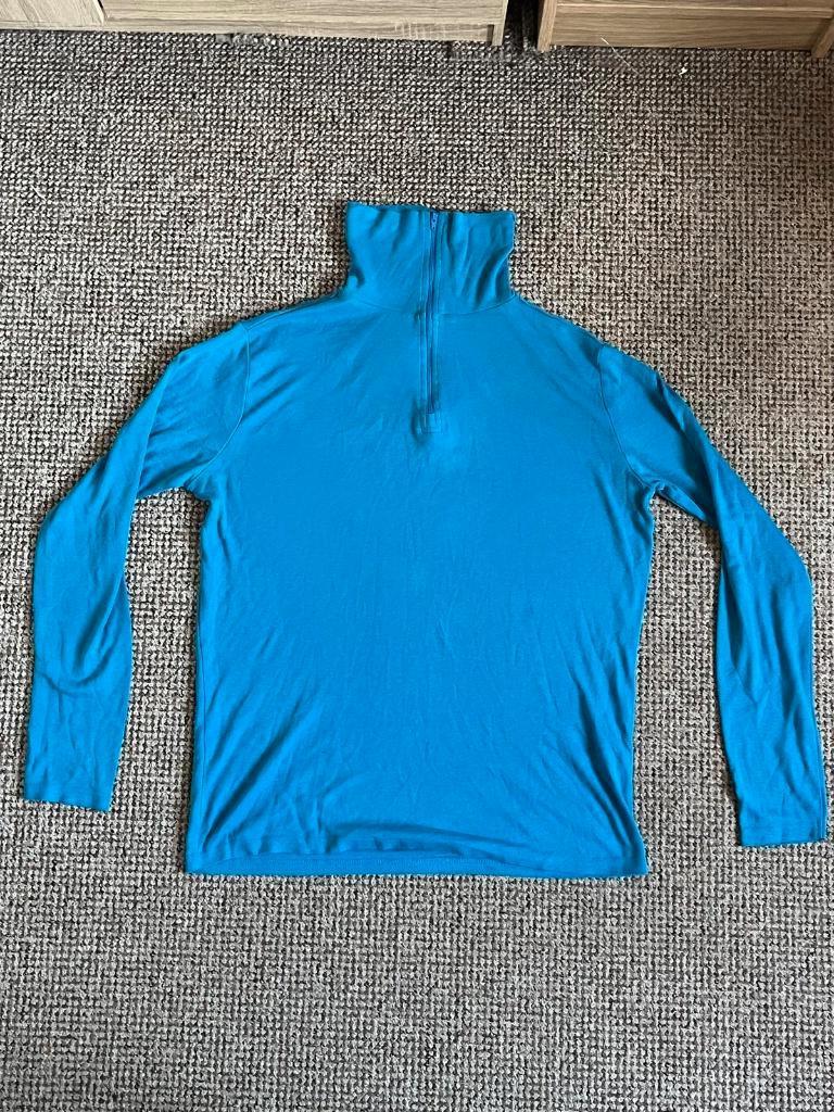 Spex Skipully – Lichtblauw – Maat L, Kleding | Heren, Wintersportkleding, Ophalen of Verzenden, Gedragen, Maat 52/54 (L), Overige typen