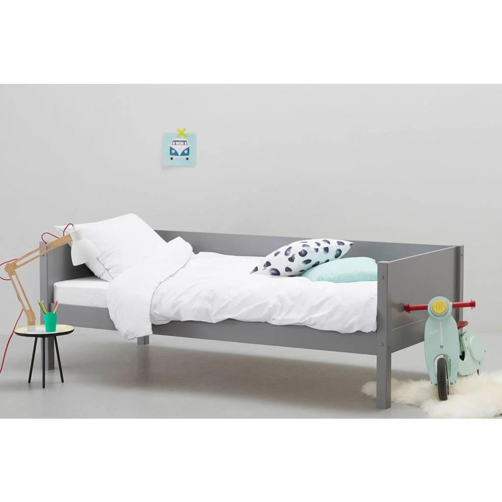 NOUS Kids grijs bed (90x200 cm), Huis en Inrichting, Slaapkamer | Bedden, Ophalen, Gebruikt, 90 cm, Eenpersoons