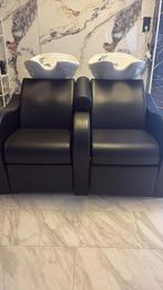 2x kapper wasbak, Ophalen, Eenpersoons, 75 tot 100 cm, Zo goed als nieuw