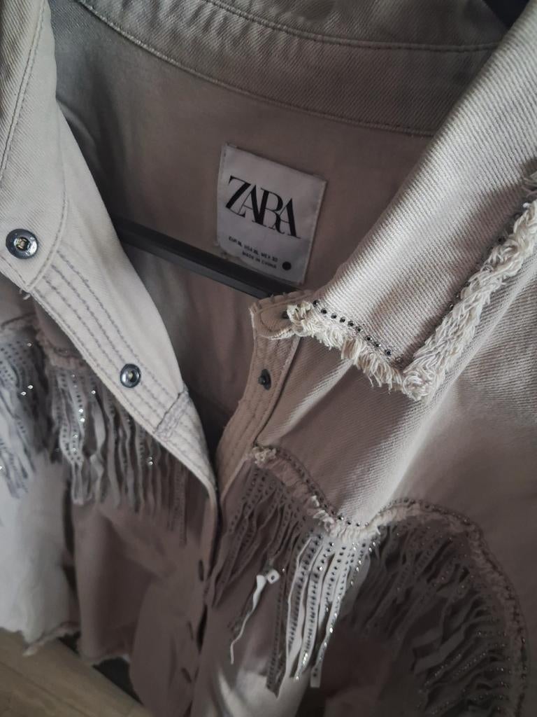 jasje zara, Ophalen of Verzenden, Zo goed als nieuw, Maat 46/48 (XL) of groter