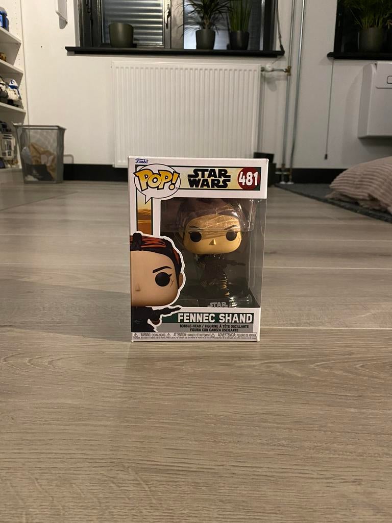 Funko Pop 481 Fennec Shand, Ophalen of Verzenden, Zo goed als nieuw, Actiefiguurtje