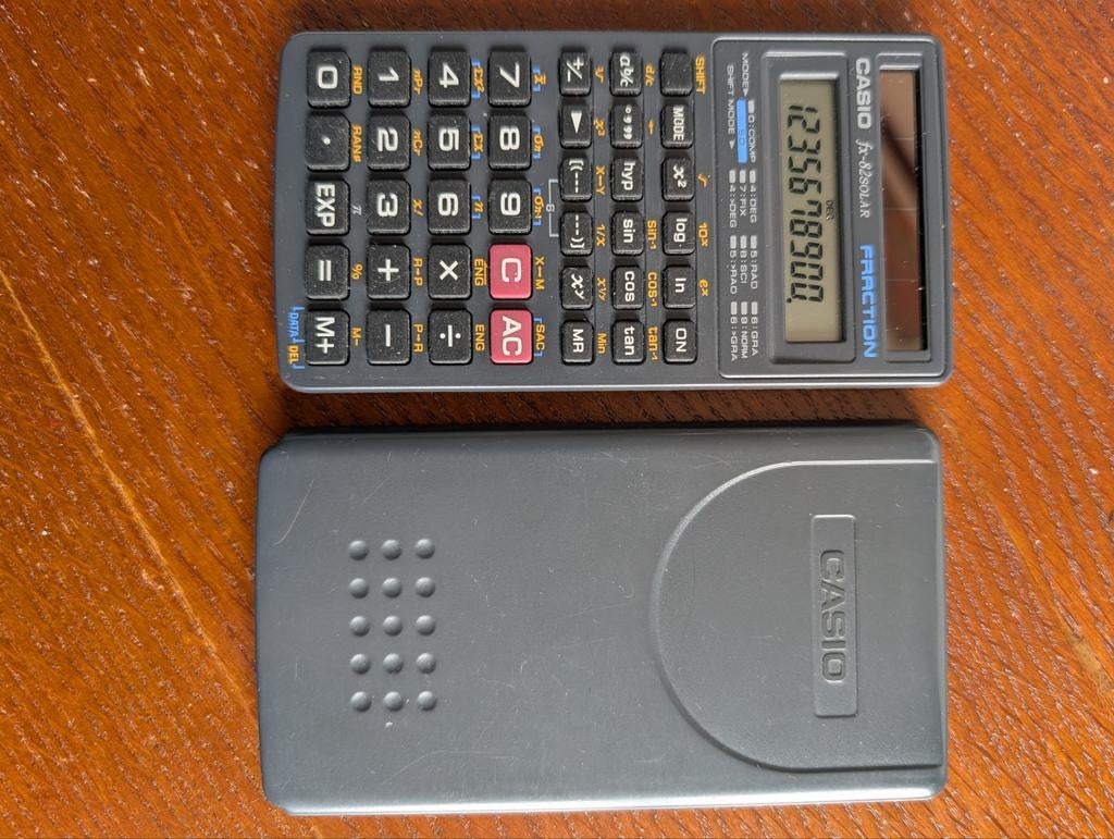 Casio fx-82 solar rekenmachine, Diversen, Ophalen of Verzenden