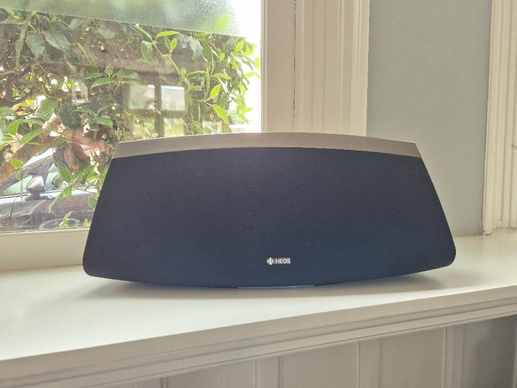 Luidspreker Heos 7 hs2 (zwart), Audio, Tv en Foto, Luidsprekers, Gebruikt, Minder dan 60 watt, Front, Rear of Stereo speakers