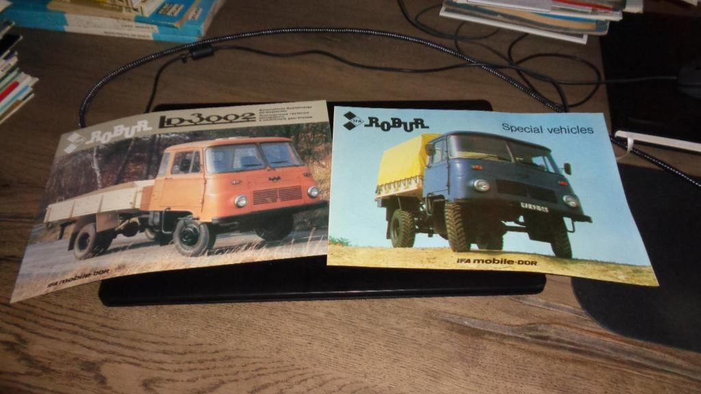 10 veschillende Folders IFA / ROBUR, Verzenden, Nieuw, Overige merken