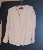100% Katoenen blazer Max Mara maat 40, Wit, Max Mara, Jasje, Gedragen