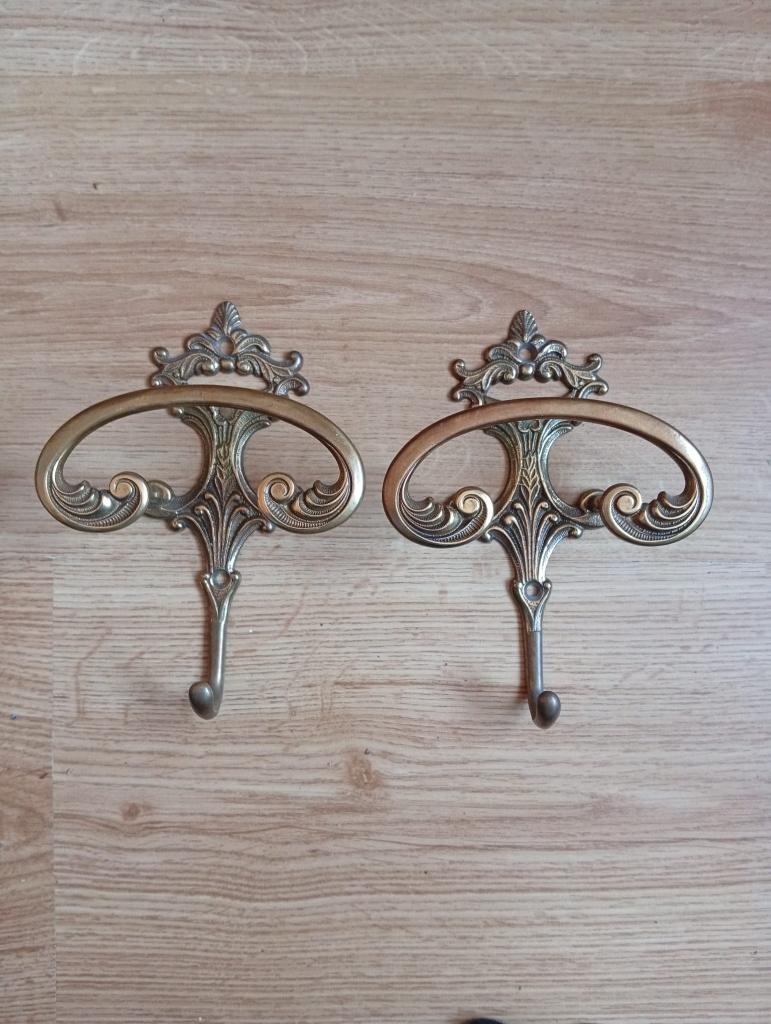 Messing kapstokhaken goudkleurig, Huis en Inrichting, Woonaccessoires | Kapstokken, Overige materialen, Wandhaken, Nieuw, Ophalen of Verzenden