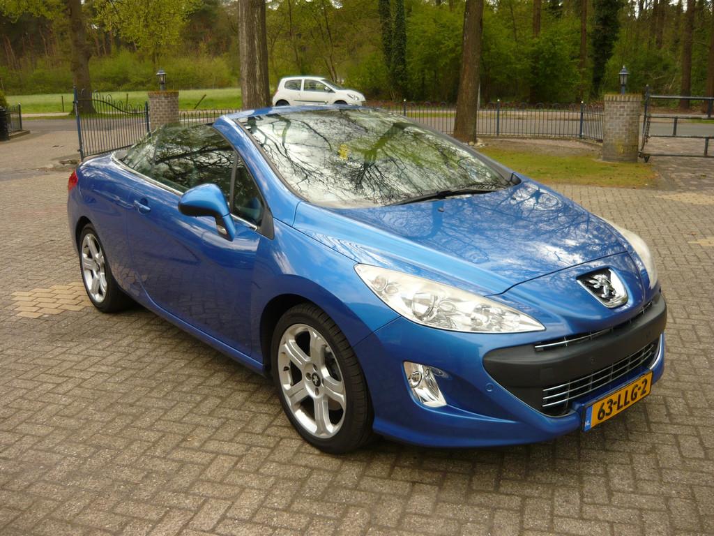 Peugeot 308 CC 1.6 THP Premiere, Auto's, Zwart, 4 cilinders, Bedrijf, Handgeschakeld