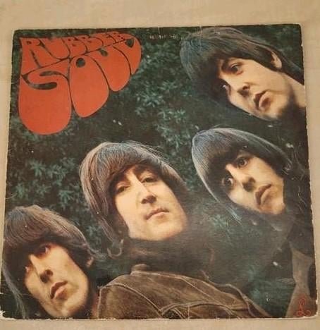 LP The Beatles - Rubber Soul, Ophalen of Verzenden, Gebruikt, Overige formaten, Poprock