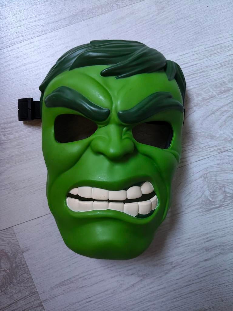 Hulk Masker, Kinderen en Baby's, Carnavalskleding en Verkleedspullen, Zo goed als nieuw, Jongen of Meisje, Ophalen