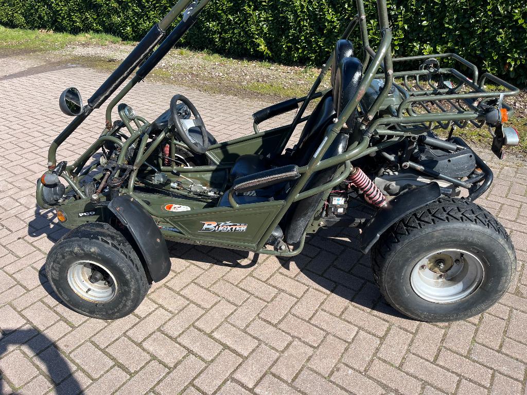 PGO 150 buggy, 150 cc, 11 kW of minder