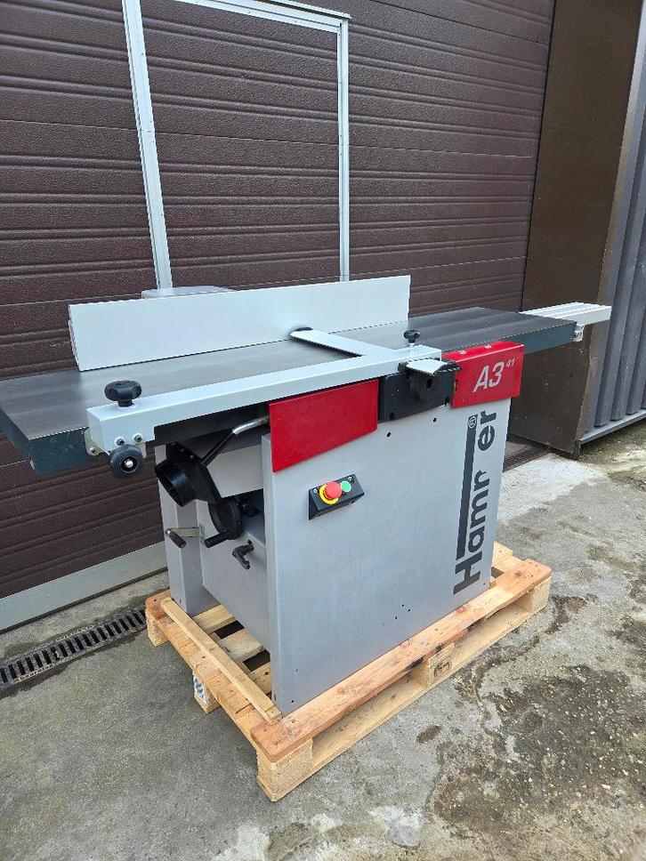 Vlak & Vandiktebank HAMMER A3 41, Doe-het-zelf en Verbouw, Schaafmachines, Zo goed als nieuw, Elektrisch, Ophalen of Verzenden