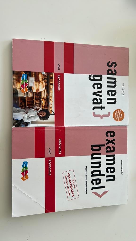 Samengevat en examenundel vwo economie, Ophalen of Verzenden, Gelezen, VWO, Economie