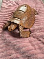 Houten schildpad decoratie, Ophalen of Verzenden, Zo goed als nieuw