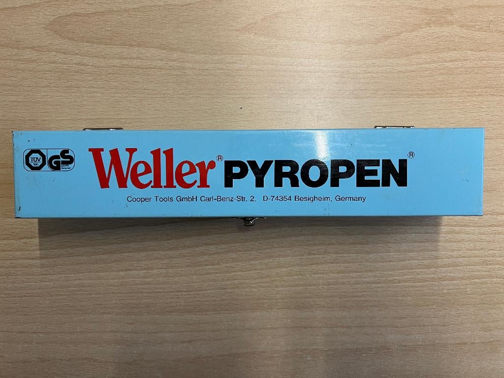 Weller pyropen soldeerbout, gassoldeerbout, Ophalen