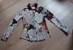 Nw travelstof & Co Woman Getailleerd dames blouse mt S, Kleding | Dames, Overige kleuren, &CO WOMAN, Nieuw, Ophalen of Verzenden