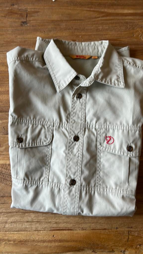 Fjallraven Singi Trekking Shirt Herenmodel M, Ophalen of Verzenden, Gebruikt, Kleding