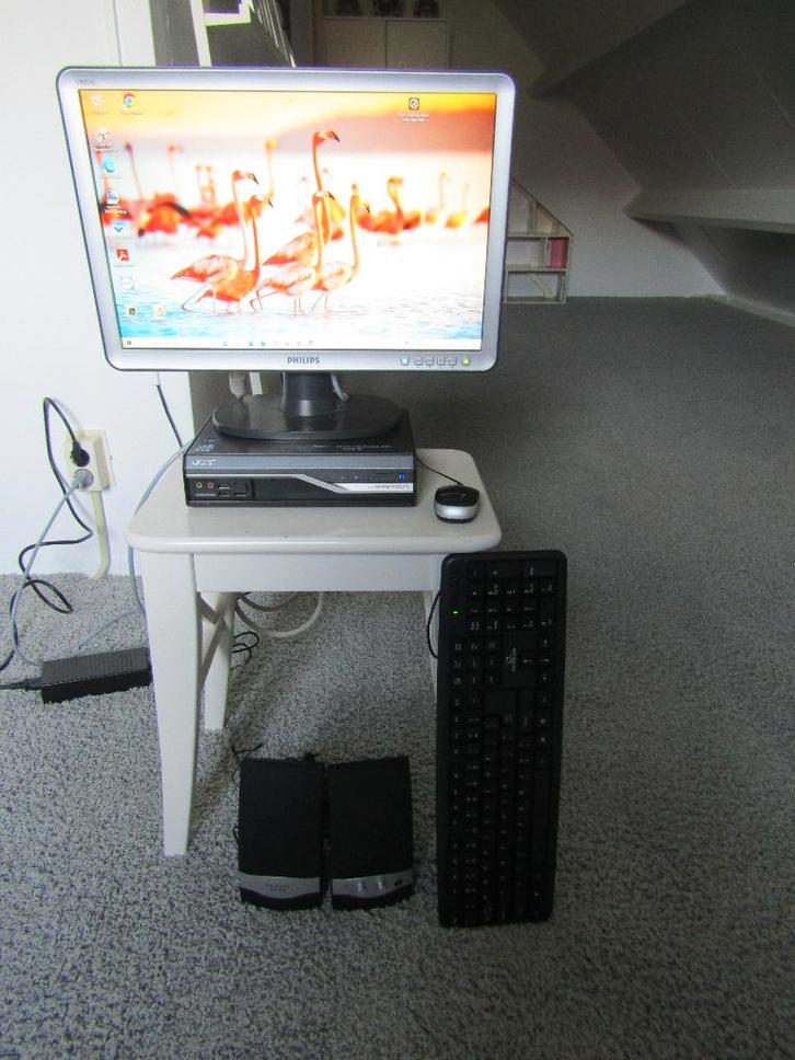 Acer Veriton  desktopcomputer met i7 processor, Computers en Software, Desktop Pc's, Gebruikt, 3 tot 4 Ghz, HDD, 16 GB, Met monitor