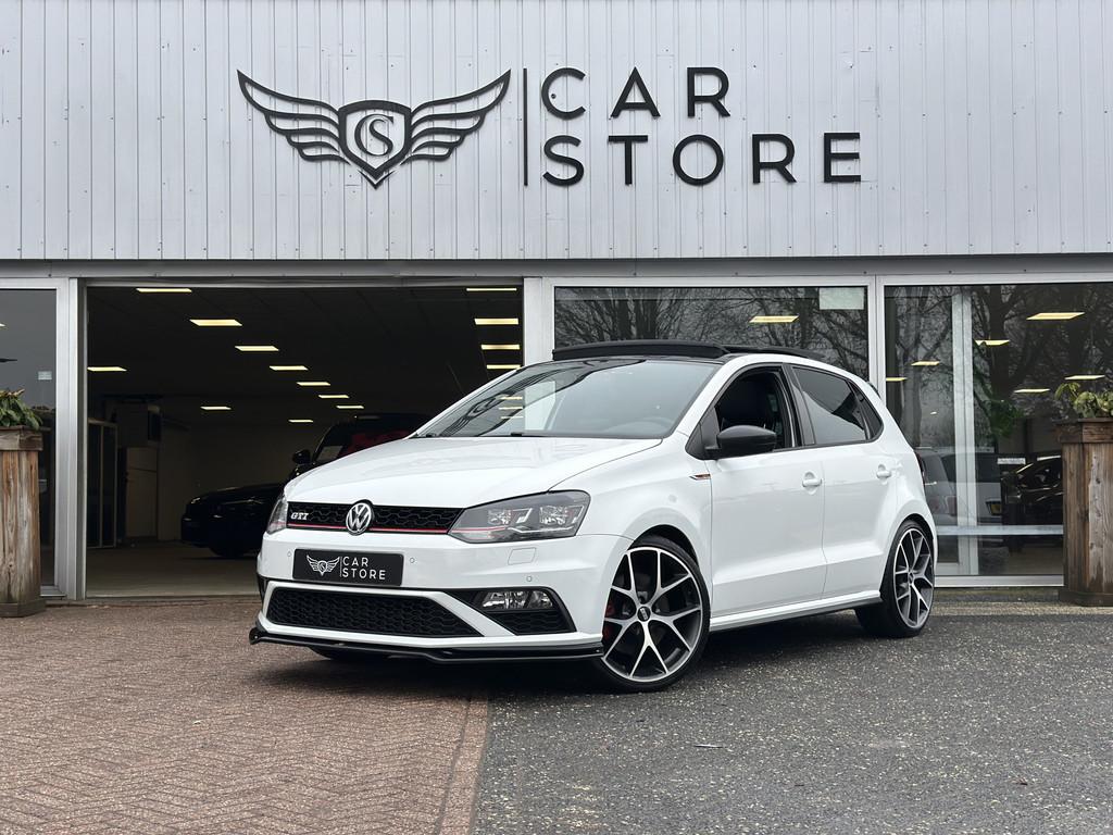 Volkswagen Polo 1.8 TSI GTI |PANO|BBS|MAXTON|STOEL VWM|LED|C, Voorwielaandrijving, Gebruikt, Euro 6, Wit