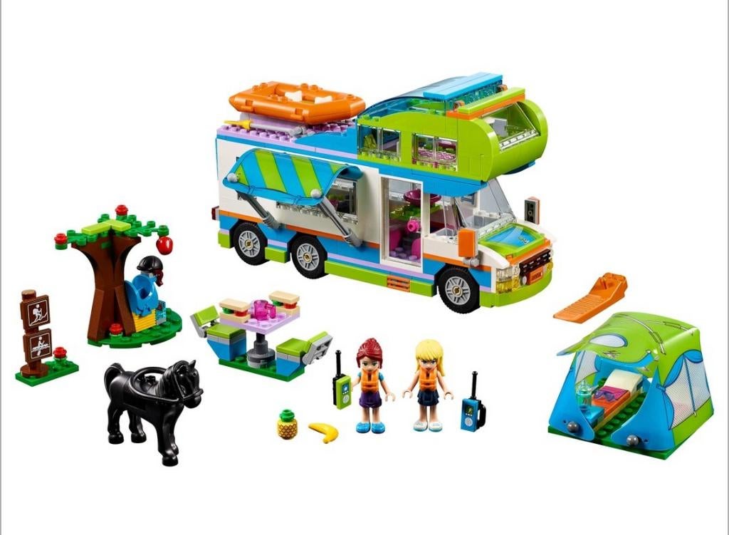 LEGO Friends 41339 Mia's Campervan, Gebruikt, Lego, Friends, Ophalen of Verzenden