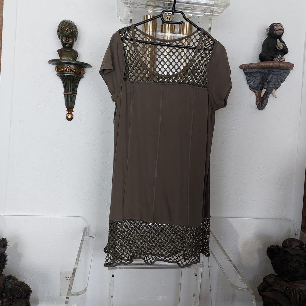 Tuniek van het merk Hebbeding.  Maat 3 (46/48), Kleding | Dames, Grote Maten, Verzenden, Blouse of Tuniek, Hebbeding, Zo goed als nieuw
