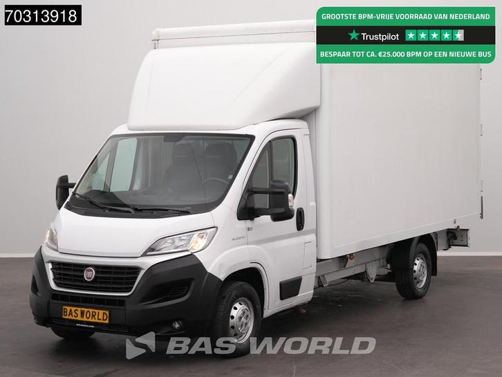 Fiat Ducato 150pk Bakwagen Achterdeuren 150PK Navi Airco Cru, Auto's, Bestelauto's, Bedrijf, Te koop, Airconditioning, Bochtverlichting