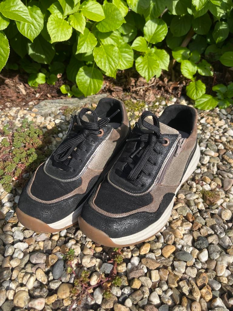 Xsensible zwarte sneakers maat 38, Ophalen of Verzenden, Gedragen, Zwart, Sneakers of Gympen