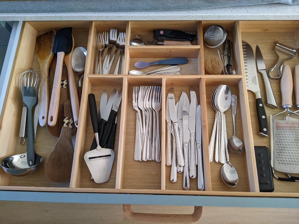 Bestekbak hout, Ophalen, Hout, Overige typen, Gebruikt
