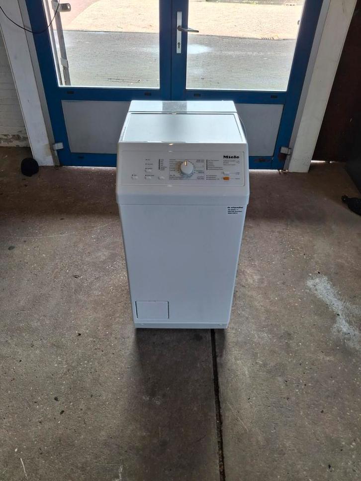 Miele bovenlader wasmachine, Witgoed en Apparatuur, Wasmachines, Zo goed als nieuw, Bovenlader, 6 tot 8 kg, 85 tot 90 cm, 1200 tot 1600 toeren