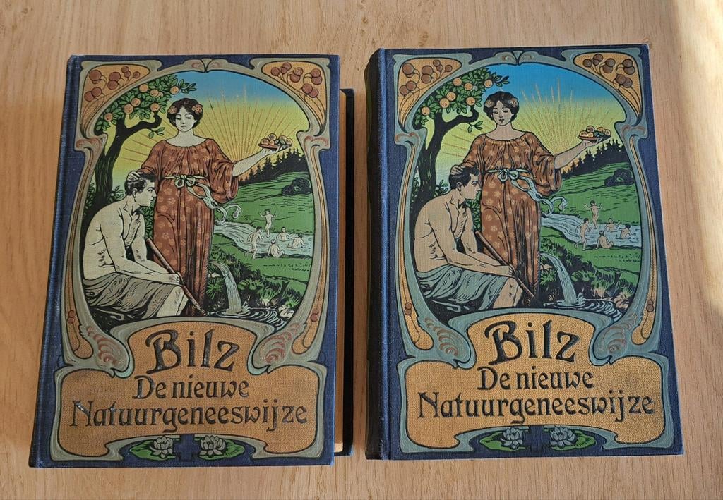 "De nieuwe natuurgeneeswijze" van Friedrich Eduard Bilz. , Ophalen of Verzenden, Gelezen, Friedrich Eduard Bilz, Catalogus