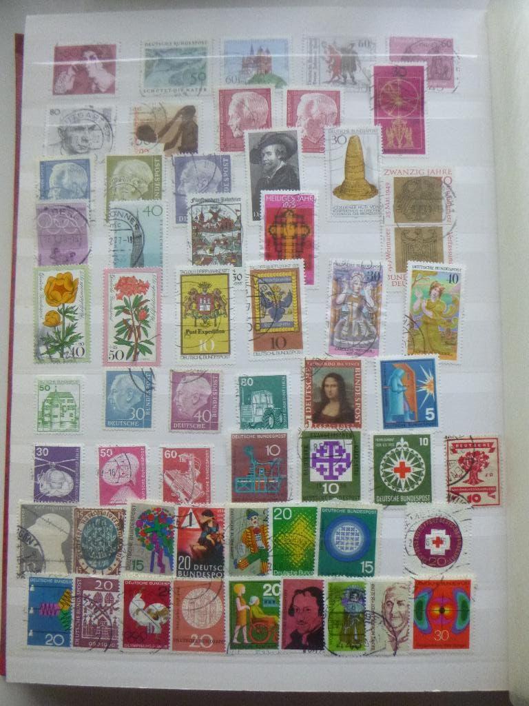 stockboek Oostenrijk Belgie Engeland Frankrijk Duitsland, Postzegels en Munten, Postzegels | Volle albums en Verzamelingen, Ophalen of Verzenden