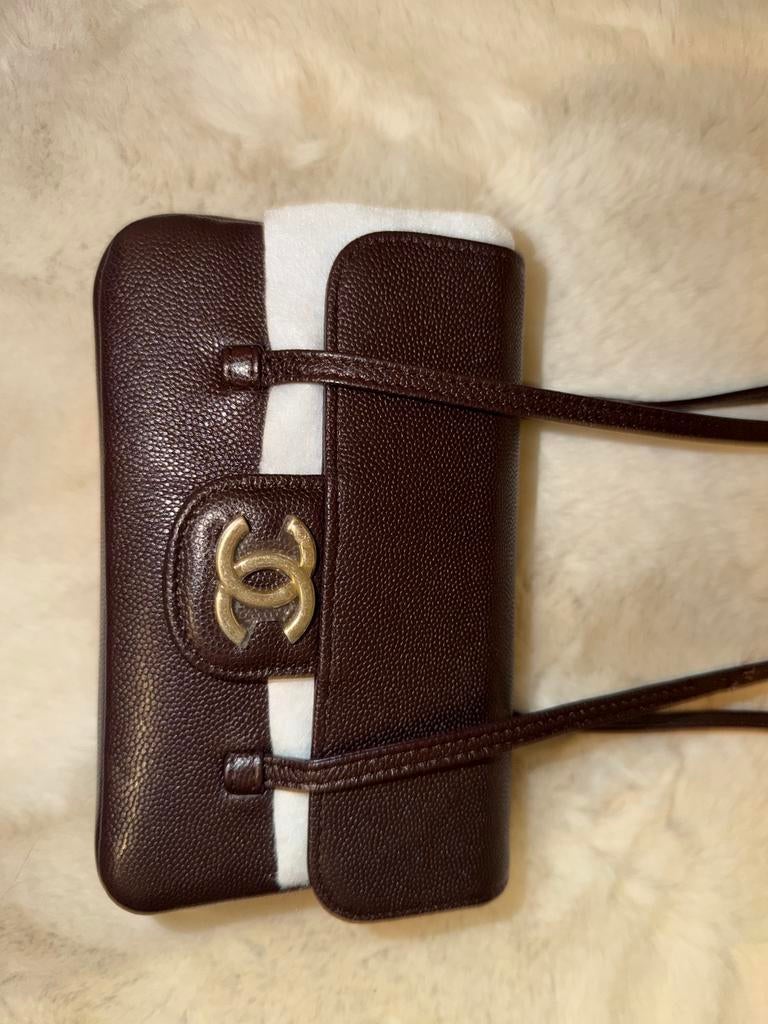 Chanel tas, Overige merken, Bruin, Verzenden, Nieuw