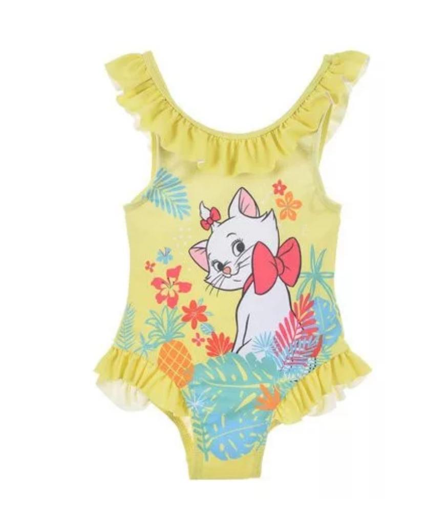 Marie Cat Zwempak / Badpak - Geel - Disney Baby, Disney, Meisje, Badpak, Nieuw