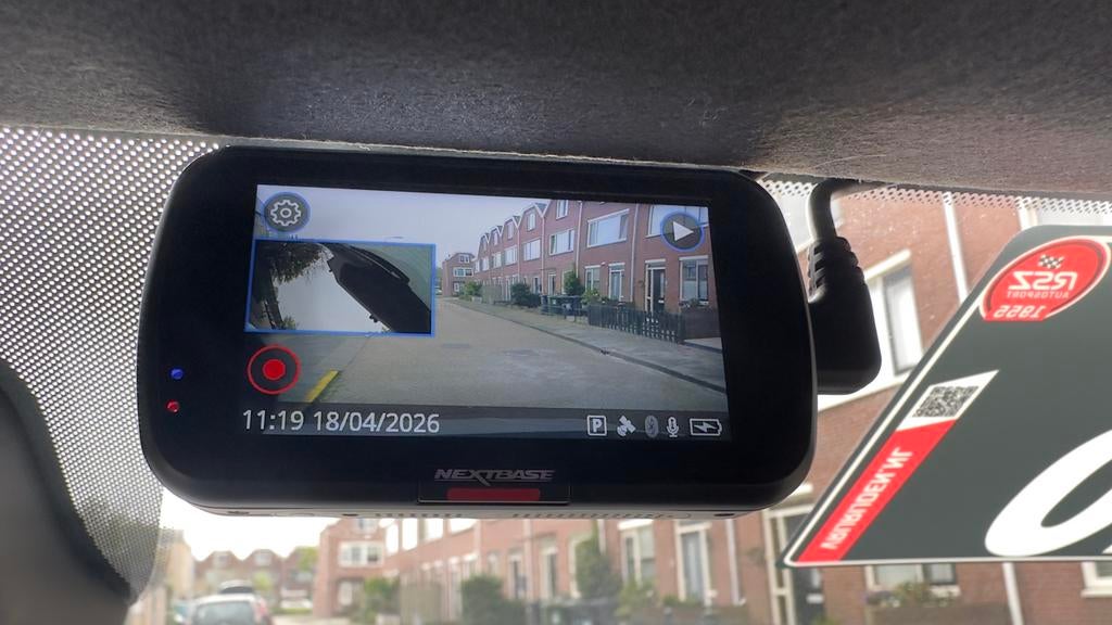 Nextbase 522GW 2K Dashcam en Achteruitrijcamer, Ophalen of Verzenden, Zo goed als nieuw