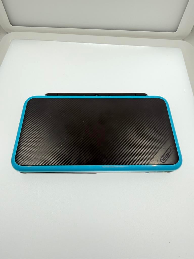 Nintendo 2DS XL Zwart/Turquoise - Zo goed als nieuw, Ophalen of Verzenden, Zo goed als nieuw, Zwart, 2DS XL